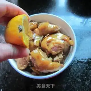Make Orange pig hoof step 3