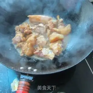 Make Steamed wine, pig feet step 6