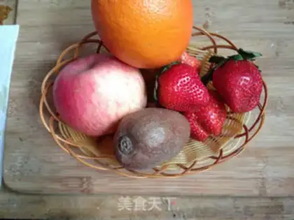 Make Five-colour salad step 0