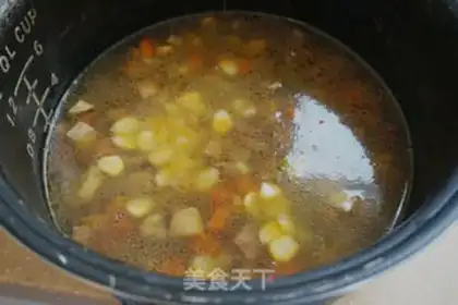 Make Egg buns, greasy rice step 5