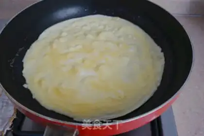 Make Egg buns, greasy rice step 8