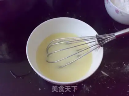 Make Double honey cake rolls step 2