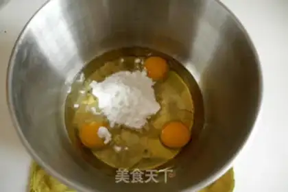 Make Coco jam waffles step 1