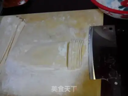Make Homemade soup noodles step 11