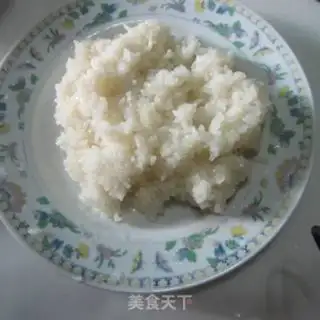 Make A rice cake step 2