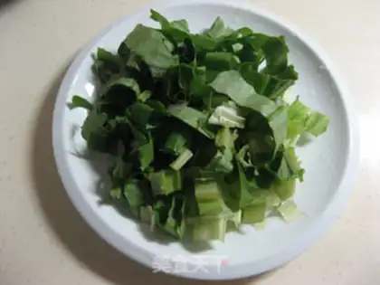 Make Mustard with vegetables step 3