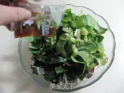 Make Mustard with vegetables step 4