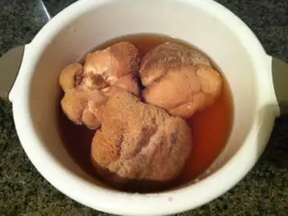 Make Homemade monkey mushroom powder step 1