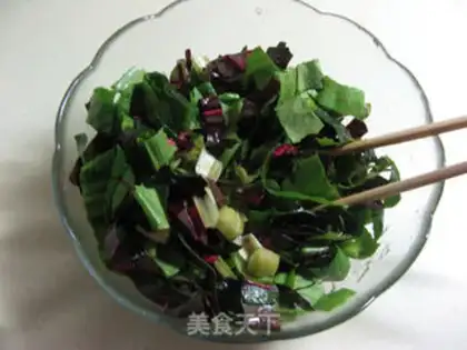 Make Mustard with vegetables step 5