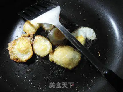 Make Sweet beans fried quail eggs step 1