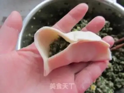 Make Porky pork dumplings step 12
