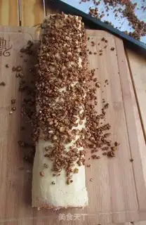Make Almond cake roll step 13