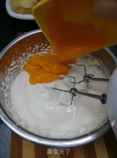 Make Mango 1,000-storey cake step 10