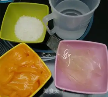Make Mango 1,000-storey cake step 13