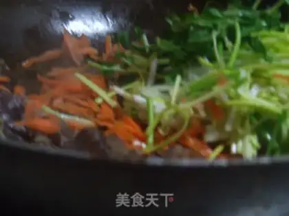 Make # Spring rolls # step 1