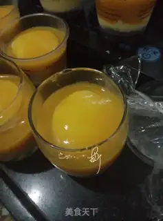 Make Mango 1,000-storey cake step 16