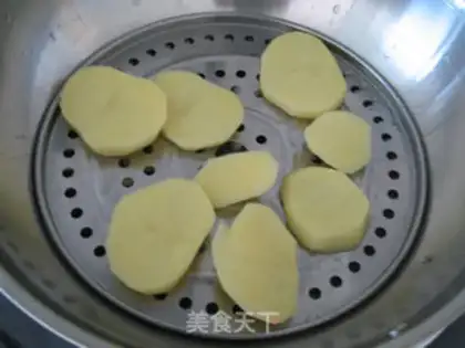 Make Mashed potato salad step 1