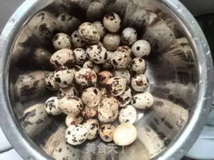 Make Beer quail eggs step 0