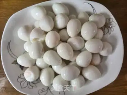 Make Beer quail eggs step 2
