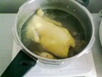 Make White pheasant step 4