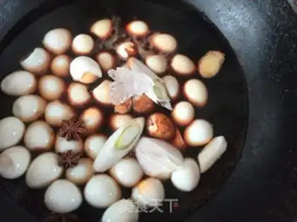 Make Beer quail eggs step 5