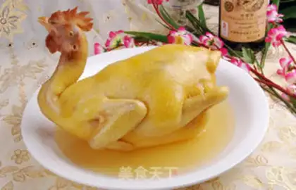 Make White pheasant step 7