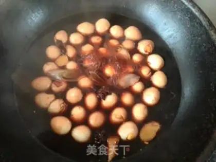 Make Beer quail eggs step 6