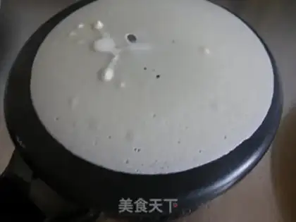 Make Olive pancakes step 7
