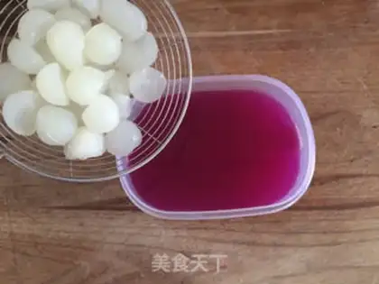 Make Purple crystal grapes step 8
