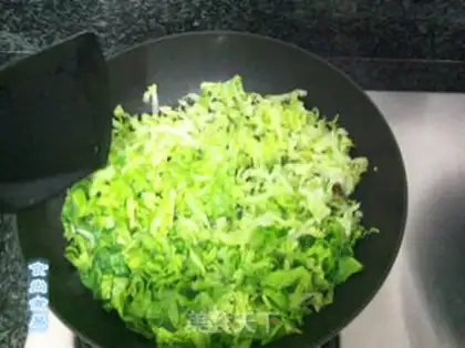 Make Soup and mushroom fried rice step 4