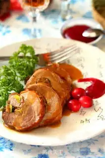Make Roasted turkey ham rolls step 6