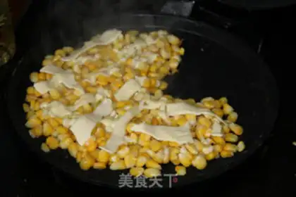 Make Milky corn step 2