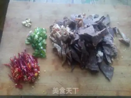 Make Spicy pig lungs step 0