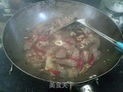 Make Spicy pig lungs step 2