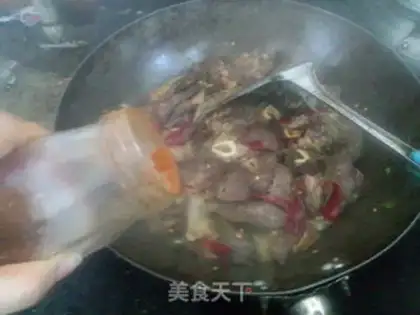 Make Spicy pig lungs step 3