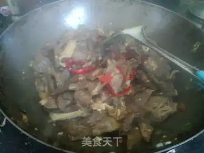 Make Spicy pig lungs step 4
