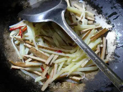 Make Scrambled potatoes step 6