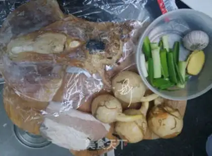 Make The salted ink fish dried up step 0