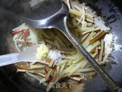 Make Scrambled potatoes step 8