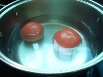 Make A hot fan of eggplant juice step 0