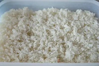 Make Pumpkin rice step 0