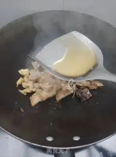 Make The salted ink fish dried up step 5