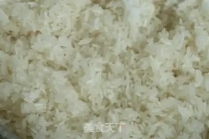Make Pumpkin rice step 1