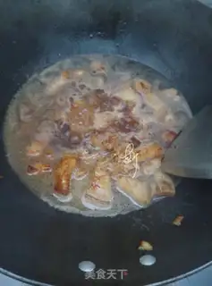 Make The salted ink fish dried up step 7