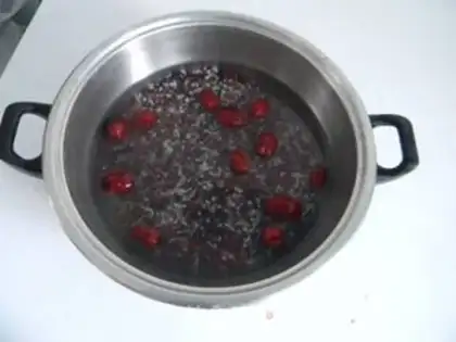 Make Black rice step 1