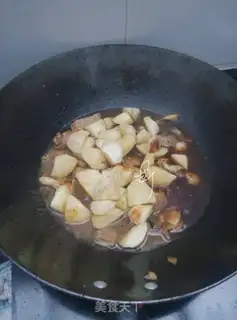 Make The salted ink fish dried up step 8