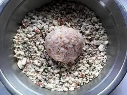 Make Sesame peanuts step 6