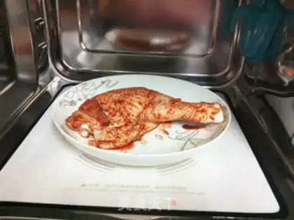 Make The chicken leg with the southern milk step 6