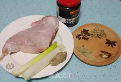 Make Black pepper rabbit leg step 0