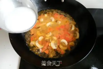 Make Tomatoes and egg soup step 7